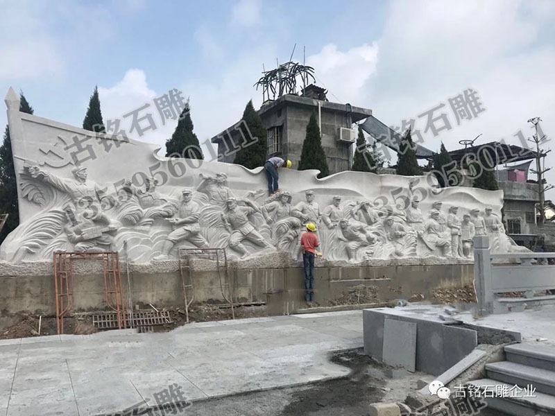 解放軍雕塑龍門革命紀念園